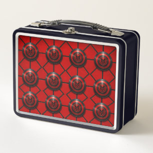 Munkus-Embleme Lunchbox/Arbeitslunchbox Metall Brotdose