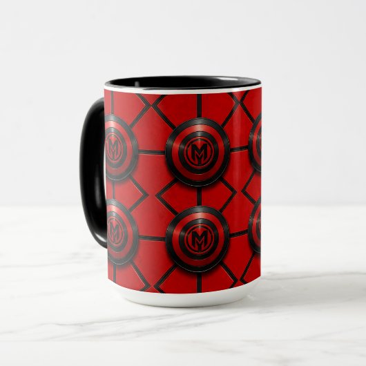 munkus Kaffezeit/Kaffeetasse Schild Emblem Tasse (Vorderseite Links)