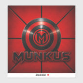 Munkus Label Aufkleber/League of Kings Aufkleber (Blatt)