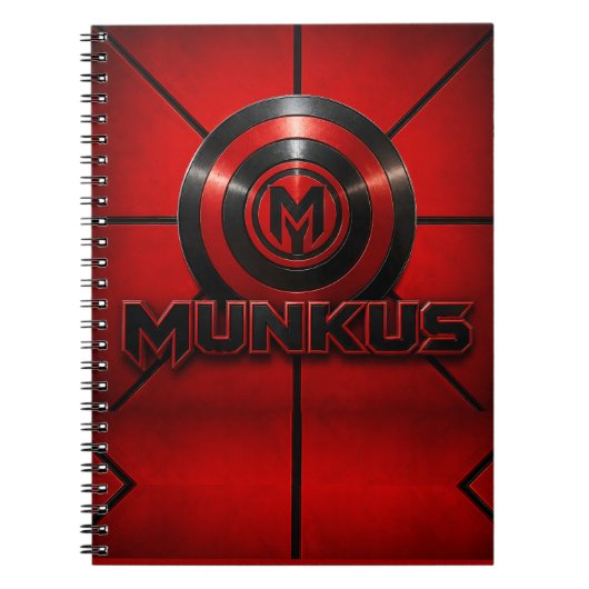 Munkus Notizbuch/Munkus Emblem Tagebuch (Vorderseite)