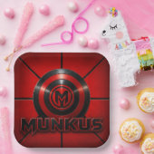 Munkus-Party-Teller/Partyzubehör/Geburtstage Pappteller (Party)