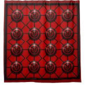Munkus-Schilddesign/Schild-Emblem Duschvorhang (Vorderseite)