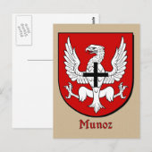 Munoz Ancestral Postkarte (Vorne/Hinten)