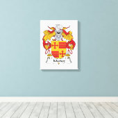 Munoz-Familienwappen Leinwanddruck (Insitu (Holzboden))