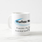 Muñoz-Maura, Inc. Kaffeetasse (Vorderseite Links)