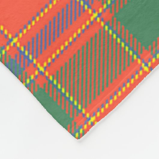 Munro Ancient Kariert Fleecedecke (Ecke)