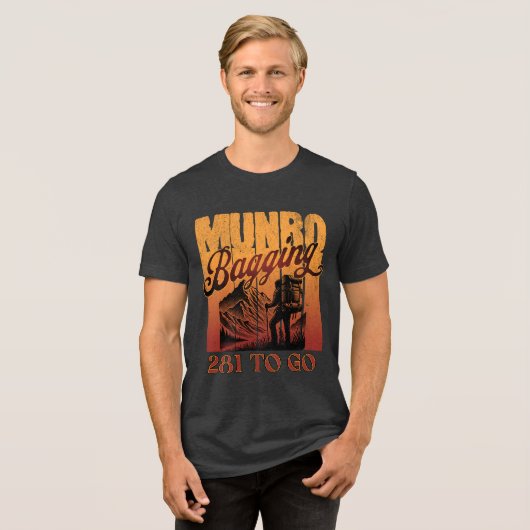 Munro Bagging Tri-Blend Shirt (Vorderseite voll)