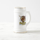 Munro-Clan-Abzeichen Bierglas (VorderseiteRechts)