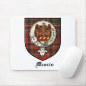 Munro Clan-Wappen-AbzeichenTartan Mousepad (Mit Mouse)