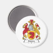 Munro Familienwappen Magnet (Vorderseite/Rückseite)