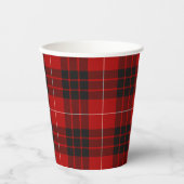 Munro Scottish Clan Tartan Paper Cups Pappbecher (Vorderseite)