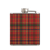 Munro Tartan & Abzeichen Flachmann (Rückseite)