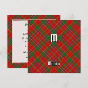 Munro-Tartan Einladung