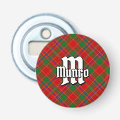Munro-Tartan Flaschenöffner (Vorderseite)