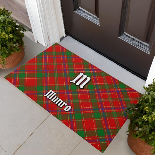 Munro-Tartan Fußmatte