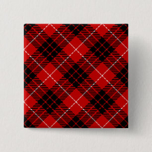 Munro Tartan kariert Button