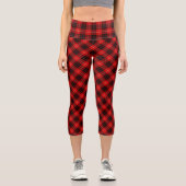 Munro Tartan kariert Capri Leggings (Vorderseite)