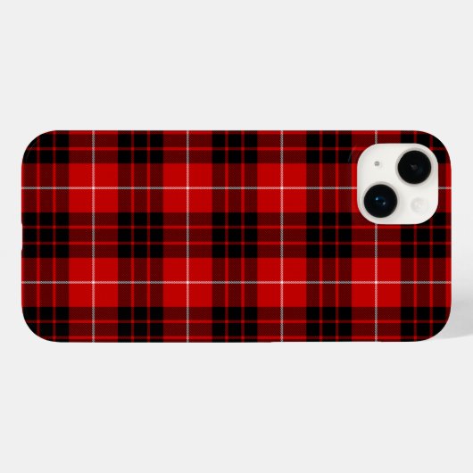 Munro Tartan kariert Case-Mate iPhone Hülle (Rückseite (Horizontal))