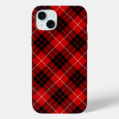 Munro Tartan kariert Case-Mate iPhone Hülle (Rückseite)