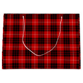 Munro Tartan kariert Große Geschenktüte (Vorderseite)