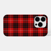 Munro Tartan kariert iPhone Hülle (Rückseite (Horizontal))