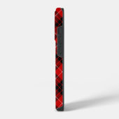 Munro Tartan kariert iPhone Hülle (Linke Seite)
