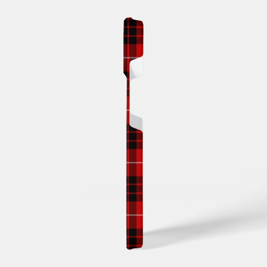 Munro Tartan kariert iPhone Hülle (Linke Seite)