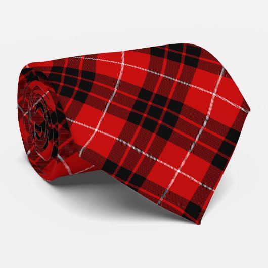 Munro Tartan kariert Krawatte (Gerollt)