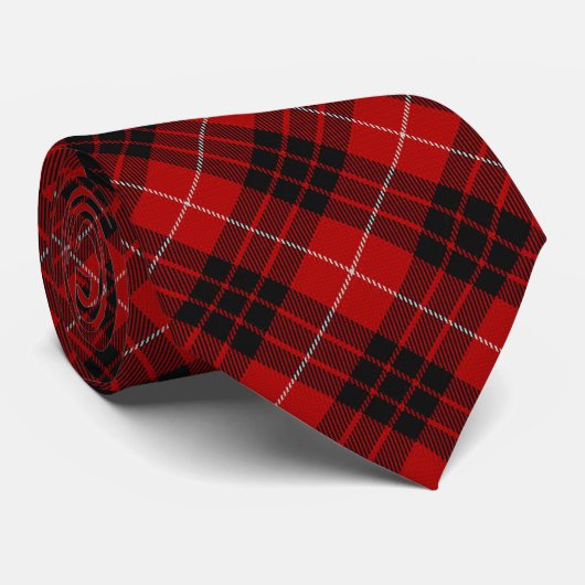 Munro Tartan Krawatte (Gerollt)