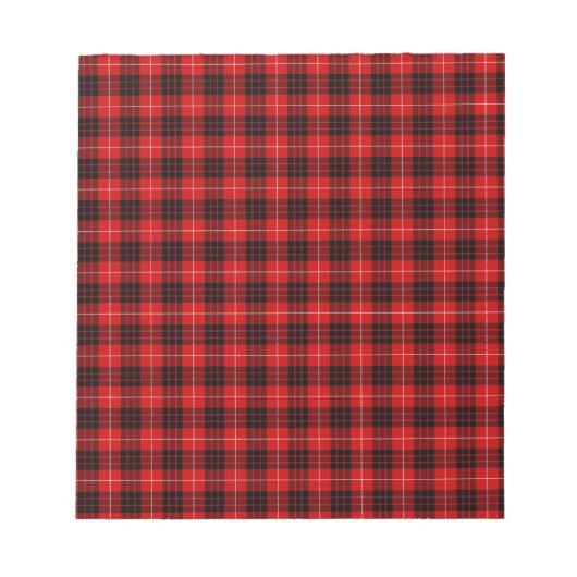 Munro Tartan Notizblock (Vorderseite)