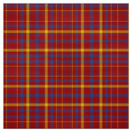 Munro-Tartan Rot Blau und Gelb Karostoff Stoff