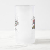 Munro Tartan-Schmutz Mattglas Bierglas (Mittel)