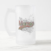 Munro Tartan-Schmutz Mattglas Bierglas (Links)