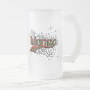 Munro Tartan-Schmutz Mattglas Bierglas
