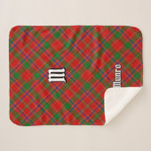 Munro-Tartan Sherpadecke (Vorderseite (Horizontal))