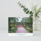 Munsinger Clemens Gardens Postkarte (Stehend Vorderseite)