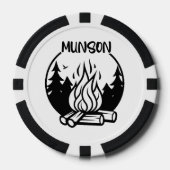 Munson Camping Pokerchips (Vorderseite)