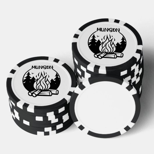 Munson Camping Pokerchips (Stapel)