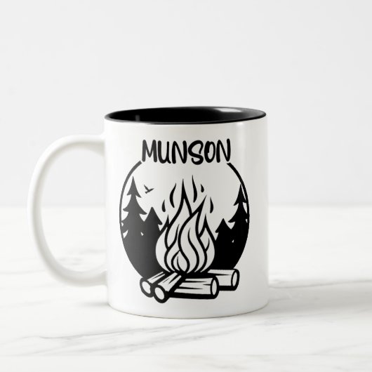 Munson Camping Zweifarbige Tasse (Links)