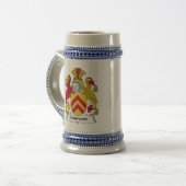 Munson Familienwappen Bierglas (Vorderseite Links)
