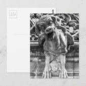 Munster Cathedral Gargoyle - Bern - Schweiz Postkarte (Vorne/Hinten)