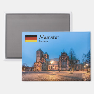 Münster Deutschland Souvenir Magnet