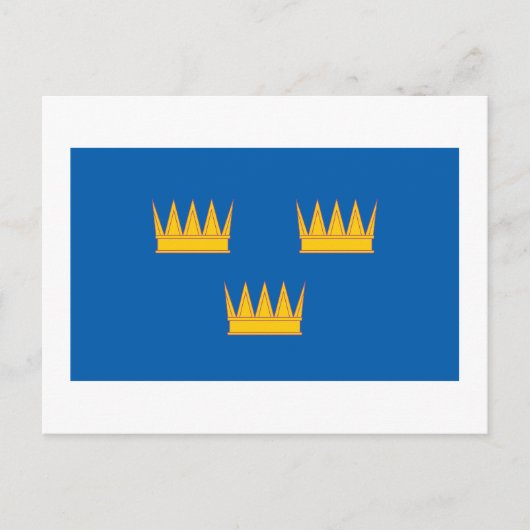 Münster-Flagge Postkarte (Vorderseite)