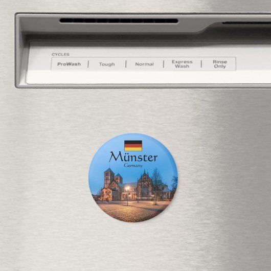 Münster Germany Souvenir Magnet (In Situ (Geschirrspüler))