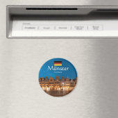 Münster Germany Souvenir Magnet (In Situ (Geschirrspüler))
