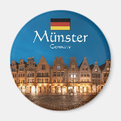 Münster Germany Souvenir Magnet (Vorne)