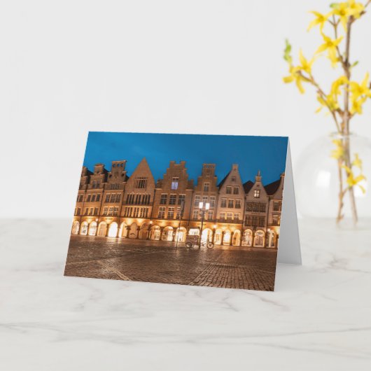 Münster Karte (Gelbe Blume)