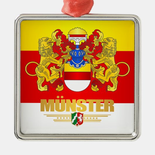 Munster Ornament Aus Metall (Vorne)