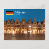 Münster Postkarte (Vorderseite)