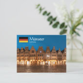 Münster Postkarte (Stehend Vorderseite)